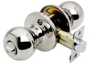 Bala Door Knob - Privacy Set - Polished Stainless Steel