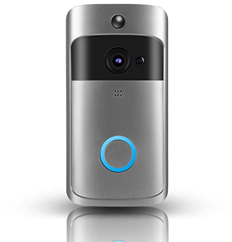 Smart Wifi Campanello Video Citofono Wireless Campanello Campanello A Infrarossi Sistema di Controllo Accessi Conversazione Bidirezionale con Cancellazione del Rumore Rilevamento di Movimento Notturno