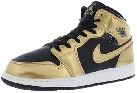 Nike Herren Lunar MVP Pregame, Schwarz/Metallic Goldweiß, 4 Big Kid