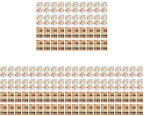 STOBOK 120 Blatt Loch Pflaster Loseblatt-lochverstärker Lochverstärkungsetiketten Aus Papier Donut-verstärkungsetiketten Bindelochverstärkung Selbst Aufkleber Loses Blatt Schmücken