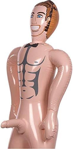 CUPIDO TOYS Bambolo gonfiabile per scherzo divertente ad addio al nubilato, bambolo gonfiabile con pisello, bambolo per donna con pene