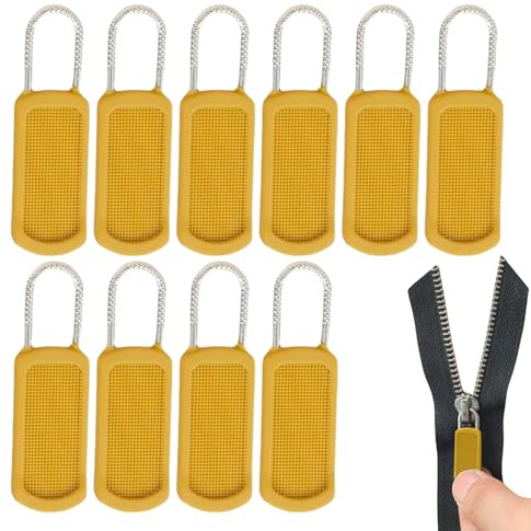 Tirette de fermeture éclair, tirettes de fermeture éclair - Remplacement de la tirette pour bagages | Kit de réparation de, pièces de rechange 10X, curseur de pour sa