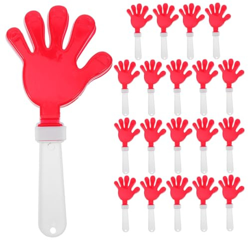 YARNOW 20 Manos Aplaudiendo Fuertes: Grandes Aplaudidores de Mano para Animar Fiestas, Juegos Deportivos, Eventos Escolares y Animadores de Ambiente