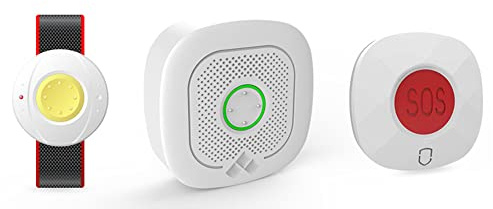 Wolf-Guard WS-03 Alarma doméstica WiFi con sensores interiores Tuya Smartlife APP Alexa y Google Home compatible con