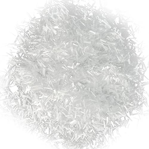 UPTTHOW Fibre de verre pour ciment, mortier, béton, renforcement anti-infiltrations et anti-fissuration, mélange de ciment pour murs de construction, sol de jardin, 6 mm à 0,9 kg