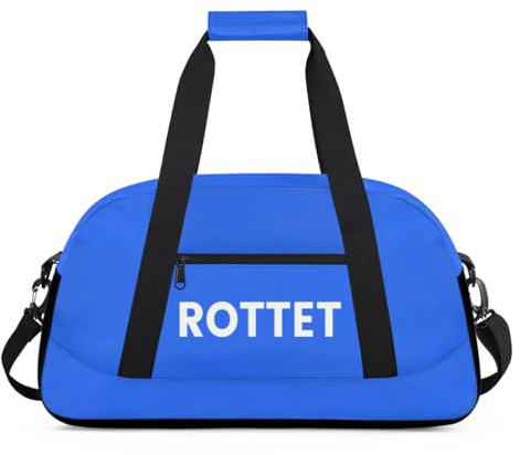 Foerrkelg Personalize-Kids-Duffel-Bags With Custom Name Text Carry-On Overnight Travel Gym Lightweight Dance Sports Bags For Girls Boys Kids,Blue 4