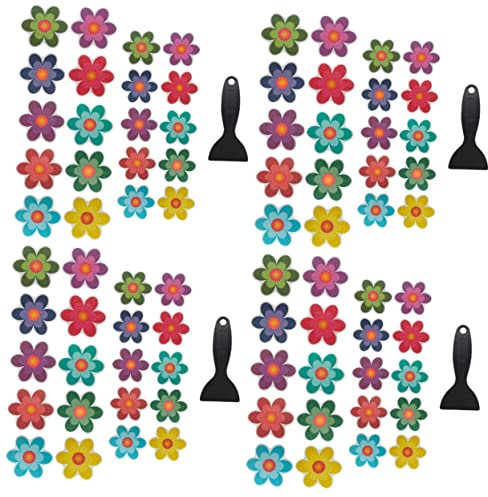 Ciieeo Lot De 4 Autocollants pour - Dérapants pour Garçons Et Filles - Faciles À Appliquer sur Une Lisse