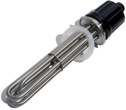 Calentador De Agua De Inmersión Tubular De Acero Inoxidable 304 Con Elemento Calefactor De 2 Con Triple Abrazadera, 3 KW, 4,5 KW, 6 KW, 9 KW, 12 KW, 220 V Y 380 V(4.5KW 210L)