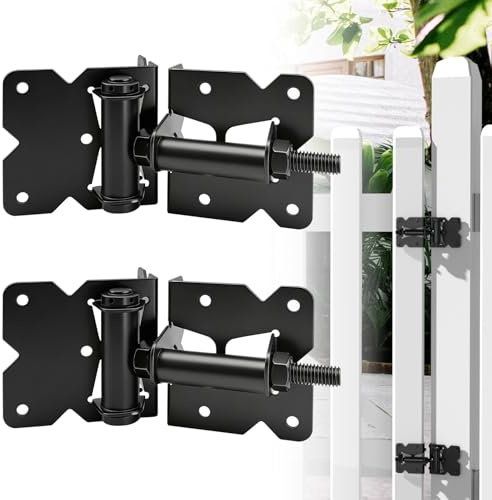 K KASONIC 2-pack Självstängande Dörrgångjärn, för Glipa 3/4-1 Tum