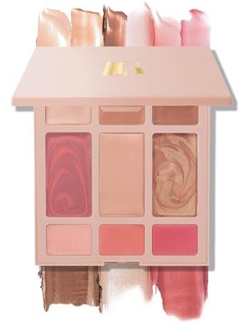 LAURA GELLER The Best of the Best Cream Full Face Palette | All-in-One Cream Face, Eye & Lip Palette | Blendable, Hydrating Makeup Made for Mature Skin