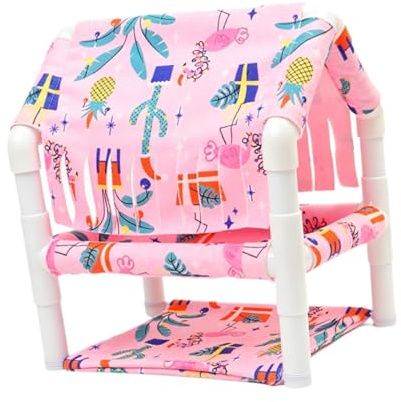 KiBcsLic Maison pour Cobayes, Maison pour Hérissons, Accessoires Décoratifs, Maison pour Hamsters, Nid pour Gerbilles, Petits Animaux, Lemmings, Rose