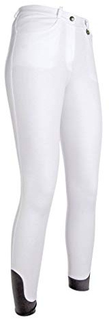 HKM Kate Rodillera Silicona Pantalones de Montar para niñas Blanco 11/12 años