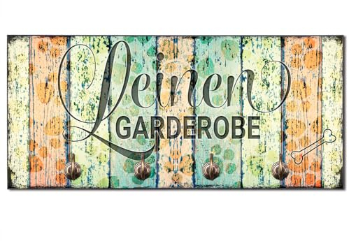 Cadouri Design-Hundegarderobe » Leinen Garderobe « Wandhaken Hund┊Wandgarderobe, Leinenhalter, Hakenleiste