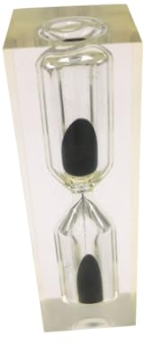 ABOOFAN 3 clessidra da cucina timer per uova di sabbia piccole clessidra timer per bambini decorazione dell'orologio della sabbia timer a clessidra cristallo decorare bambino