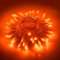 cshare Halloween Lichterkette Batterie, Halloween Orange Lichterketten 3M 30er LED mit 6H Timer Funktion, für Herbstliche, Halloween Themenparty Karneval, Veranda, Fenster, Herbstdekoration