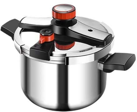 IEUDNS Stovetop Pressure Cooker Pressure Pot Cookware Secure Locking Fast Cooking Kitchen Soup Stewpot Cooking Pot for Camping Home, 12L