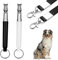 OUDQFCJ 2-Stück Hundepfeife Rütter Rückruf,Lautlose Hundepfeife Hochfrequenz Lautlos,Erziehungshilfen für Hunde Pfeifen,Hundetraining Hundepfeifen,Hilfsmittel Pfeife Hund Rückruf