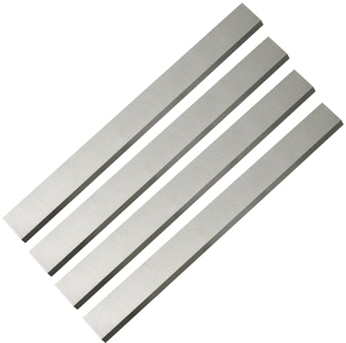 203×19×3mm Planer Blades Planing Knives Resharpenable - Set of 4 Pieces