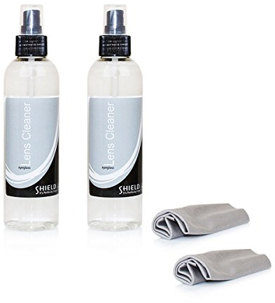 Liquid Lens Cleaner in Spray Bottle 236 ml + Microfiber Cloth