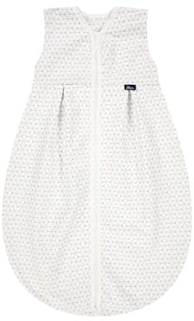 Alvi Kugelschlafsack Molton Sommerschlafsack | Babyschlafsack ärmellos 100% Baumwolle | Unwattierter Außensack | Leichter Baumwoll-Schlafsack