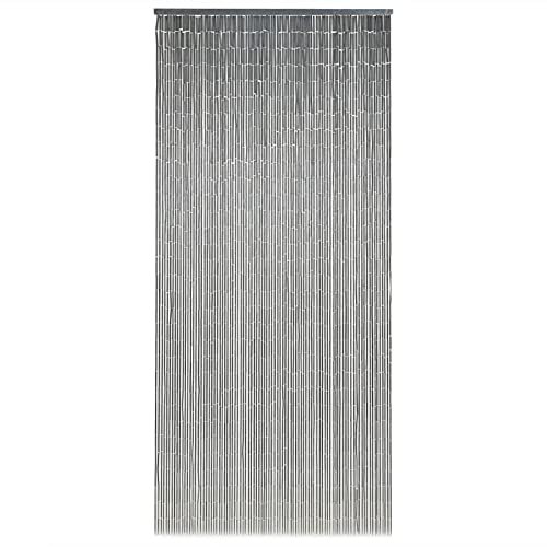 Rantry Rideau de porte moustiquaire en bambou 90 x 200 cm