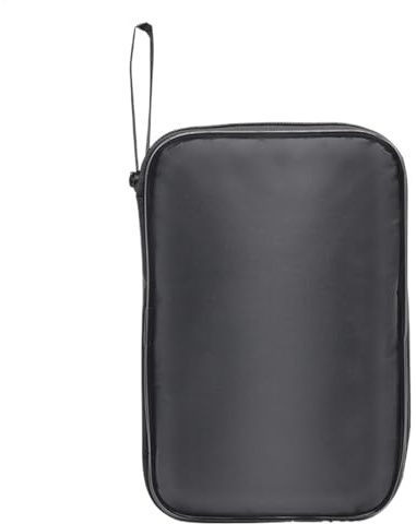 Sac de rangement pour multimètre, étui de transport portable, pochette de protection à fermeture éclair lisse, sangle épaisse et anti-poussière, étui de voyage utilitaire pour kit de test électrique,