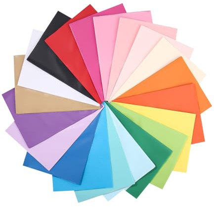 Zofory 120 Blatt Seidenpapier Bunt, 20 Farben 50x70 cm Seidenpapier Verpackungsmaterial Seidenpapier für Osterdekorationen DIY Craft Packaging Geschenk Tissue Paper Geschenkpapier
