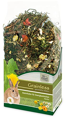 JR Farm Grainless Herbs Zwergkaninchen 400g