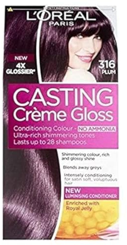Casting L'Oreal Paris Creme Gloss Hair Colourant 316 Plum