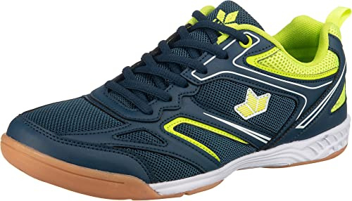 Lico Unisex Airsoft Indoor Hallenturnschuh, Marine Lemon Weiß, 41 EU
