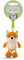NICI Fuchs 7cm Talisminis – Fuchs Kuscheltieranhänger mit Schlüsselring für Schlüsselband, Schlüsselbund, Schlüsselhalter & Schlüsselkette – Taschenanhänger mit Botschaft