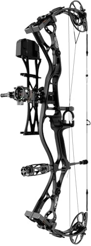 Sanlida 2024 Dragon 10 Flagship Top of The Line Hunting Compound Bow Kit for Adults and Advanced Archers, IBO Speed 340 FPS, Limited Life-time Warranty (Medium Cam(27-30), Black, 60-70#)