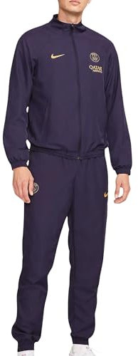 Nike Herren Trainingsanzug Psg M Nk Df Strk Trk Suit W, Dunkelblau - Gold - Rot, DX3542-499, M