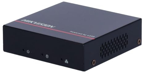 Hikvision - Gama Value - Grabador NVR para cámara IP - 8 canales de vídeo/Resolución máxima 4 Mpx - Ancho de Banda 60 Mbps - Soporta 1 Disco Duro SSD (SSD 1 TB Incluido)