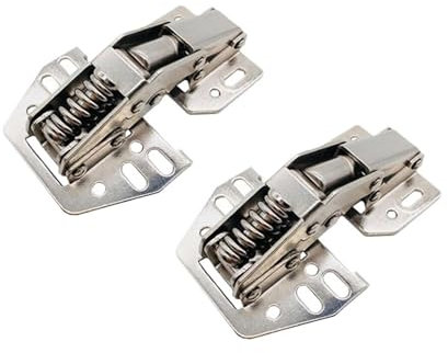 BSAXITHZB 2pcs Top Flip Caravan RV Hinge Storage Cabinet Door Stay Kitchen Cabinet Hinge For Door Frame Cabinet