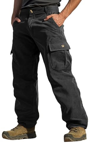 MOKBAY Baggy Angelhose Camouflage Cargohose Herren Beige für Militär Arbeitshosen Männer Schwarz Chino Pants Arbeit Ranger Combat Schwarze Chino Hose Herren XL