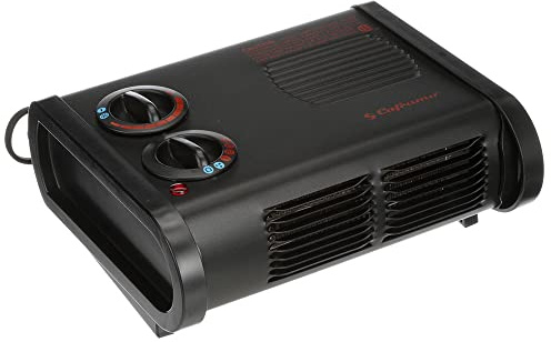 Caframo True North Heater. Low Profile, Quiet, Powerful Heater for Work and Home. Black, 11.25 x 8 x 5 (9206CABBX)