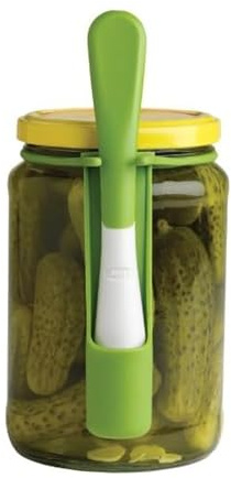 Chef'n FridgeFork Condiment Fork (Arugula and Meringue) Stainless Steel