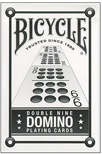 Bicicleta doble nueve cartas de juego de Domino Bicycle Double Nine Domino Playing Cards