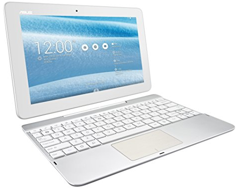 Asus Transformer Pad TF103C-1B030A 25.65 cm (10.1 Zoll) Tablet PCs (Intel Atom Z3745, 1,3GHz, 1GB RAM, 16GB HDD, Gen7 LP, inkl. Dockingstation, Android Touchscreen) weiß