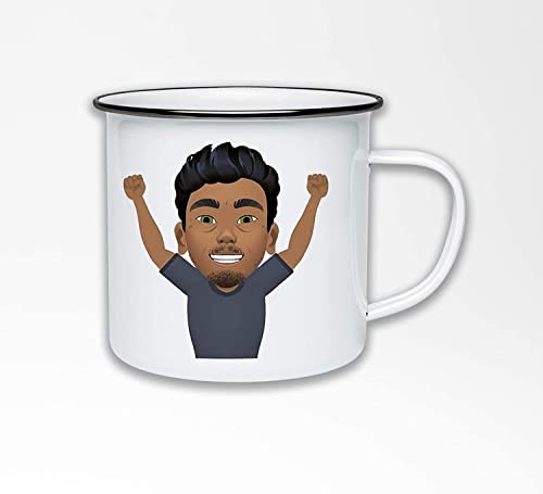 Personalised Father's Day Mug - Enamel - Customisable - 350ml