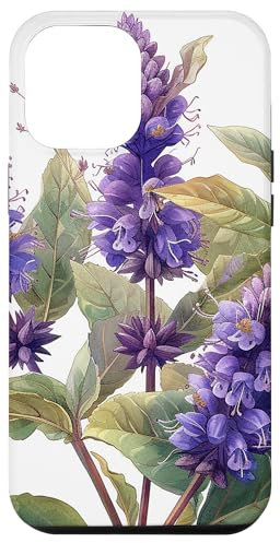 iPhone 12 Pro Max Anise Hyssop Flower Cottagecore Graphic Case