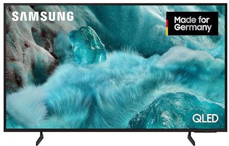 Samsung QLED 4K Q7FA 43 Zoll (108 cm) UHD Fernseher, Q4 AI Prozessor, Quantum Dot für Reale Farben, 4K Upscaling, Gaming Hub, Knox Security, Kostenlose Inhalte, Samsung Vision AI Smart TV (2025)