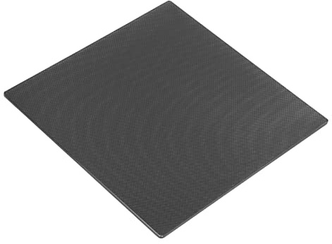 3D -skrivare Härdad Glasbädd, 255x245mm Mikroporös Beläggning 3D -skrivarplattformar graderad Härdad Byggplatta Mikroporös Beläggning för CR 6 SE och Kompatibla 3D -skrivare