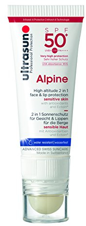 Ultrasun Alpine SPF50 Protection solaire visage et lèvres 20 ml