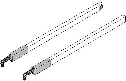 BLUM ANTARO Tandembox Längsreling Set, NL 270, grau