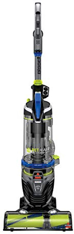 Bissell Pet Hair Eraser Turbo Rewind Vacuum, Lightweight, Automatic Cord Rewind, Tangle-Free Brush Roll, Headlights, Powerful Pet Hair Pickup, SmartSeal Allergen System, Blue, 27909