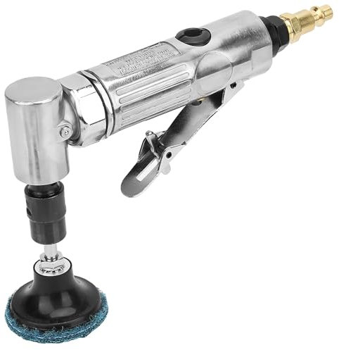 Fafeicy Amoladora neumática de doblado de grado industrial de 90 grados con disco de molienda de 2 pulgadas MBSP, 20000-25000 rpm, Máquina De Grabado Neumática