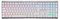 CHERRY MX 3.0S Wireless, Cordless Mechanical Gaming Keyboard with RGB Lighting, German Layout (QWERTZ), Bluetooth, RF or Cable Connection, MX RED Switches, White