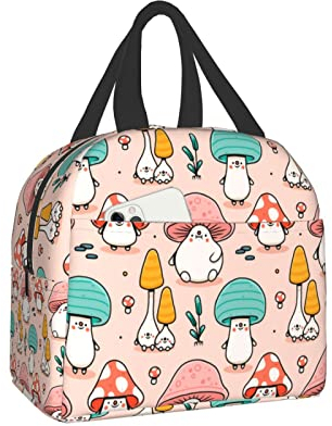 XVBCDFG Bolsa de almuerzo aislada para niños y niñas, fiambrera reutilizable para mujeres y hombres, bolsas de almuerzo a prueba de fugas para la escuela, tr